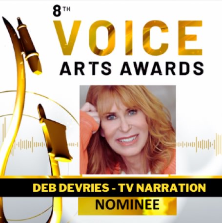 2021 Voice Arts Awards Nominee for TV Narration