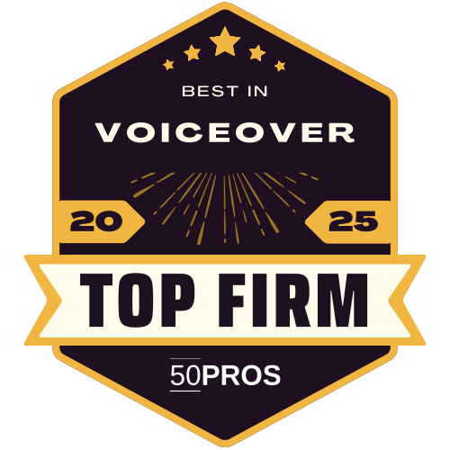 2026 50Pros Best in Voiceover