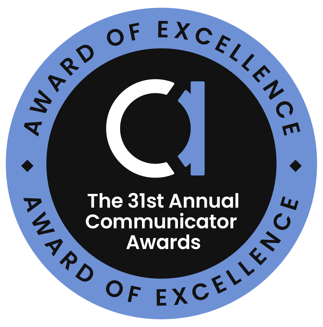 The 31st Annual Communicator Awards Award of Excellence